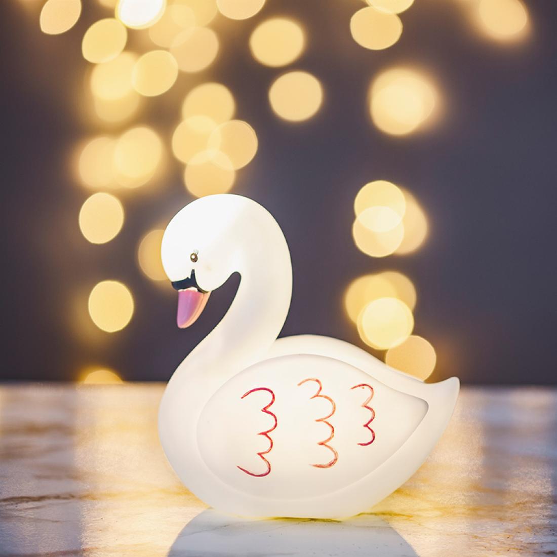 swan night light