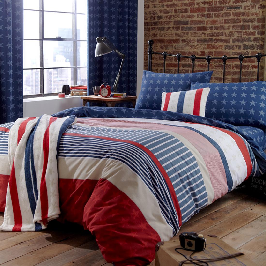 moss and willow tucker stripe duvet set