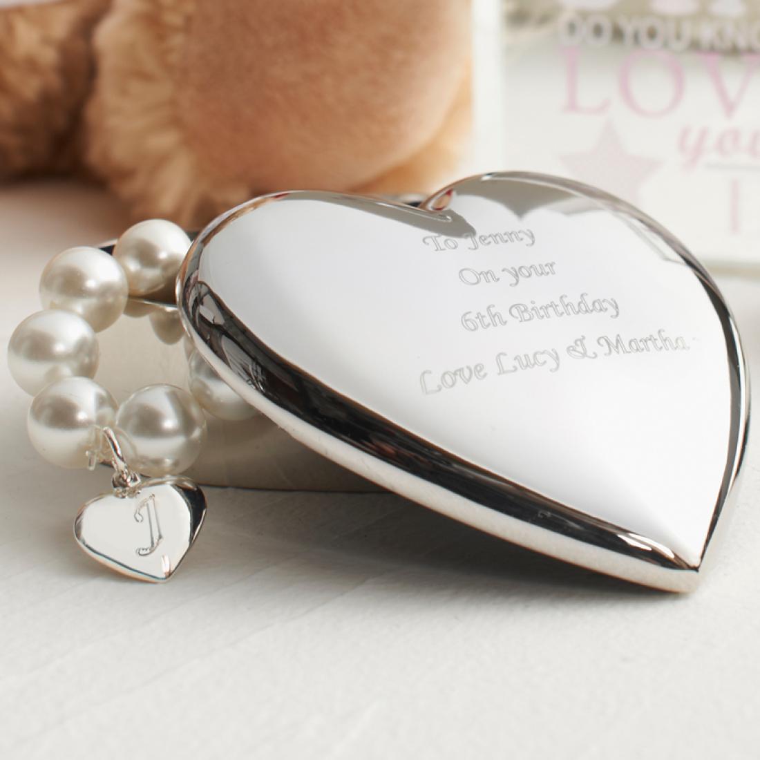 Heart Trinket Box| Personalised Gifts For Kids